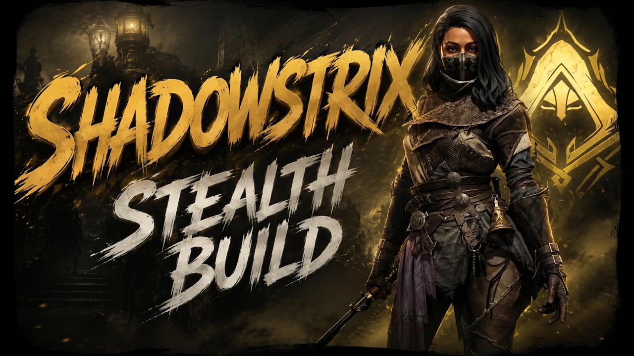 ЛУЧШИЙ билд на СКРЫТНОСТЬ для Shadowstrix в Mistfall Hunter...