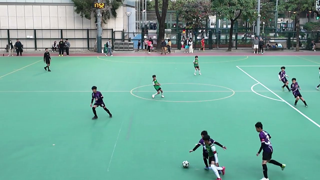 聖若瑟小學SJPS🟢 vs 聖若瑟英文小學SJACPS🟣 | Part 1 | 2025-26年度小學校際七人足球賽-32強