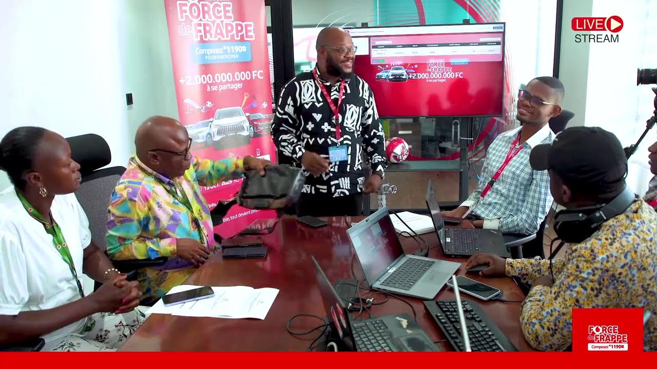 Vodacom RDC :  Force de frappe - Tirage Live de la semaine 14