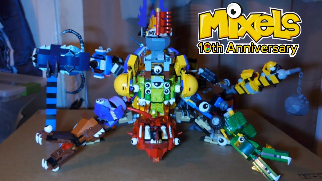 I Built the Lego Mixels Supreme Ultra Miximum Max (10th Anniversary Special)