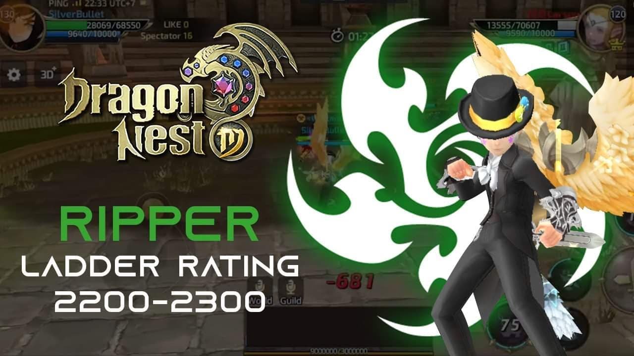 Dragon Nest M | Ripper - Ladder Rating  2200-2300 (PVP)