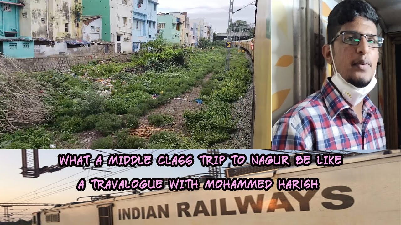 Erode To Nagore Train Vlog|Vlog No 1|ERS KIK EXPRESS|MOHAMMED VLOGZ