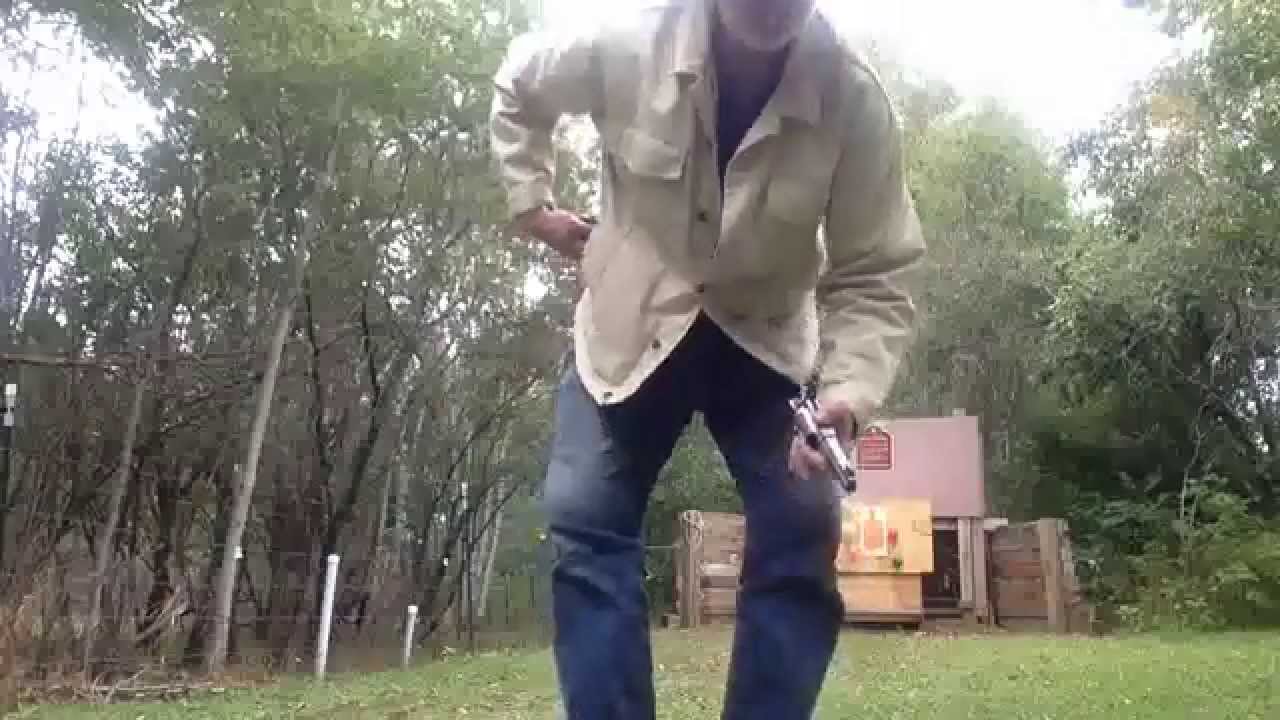 Стрельба из Ruger Redhawk 45 ACP / 45 Colt