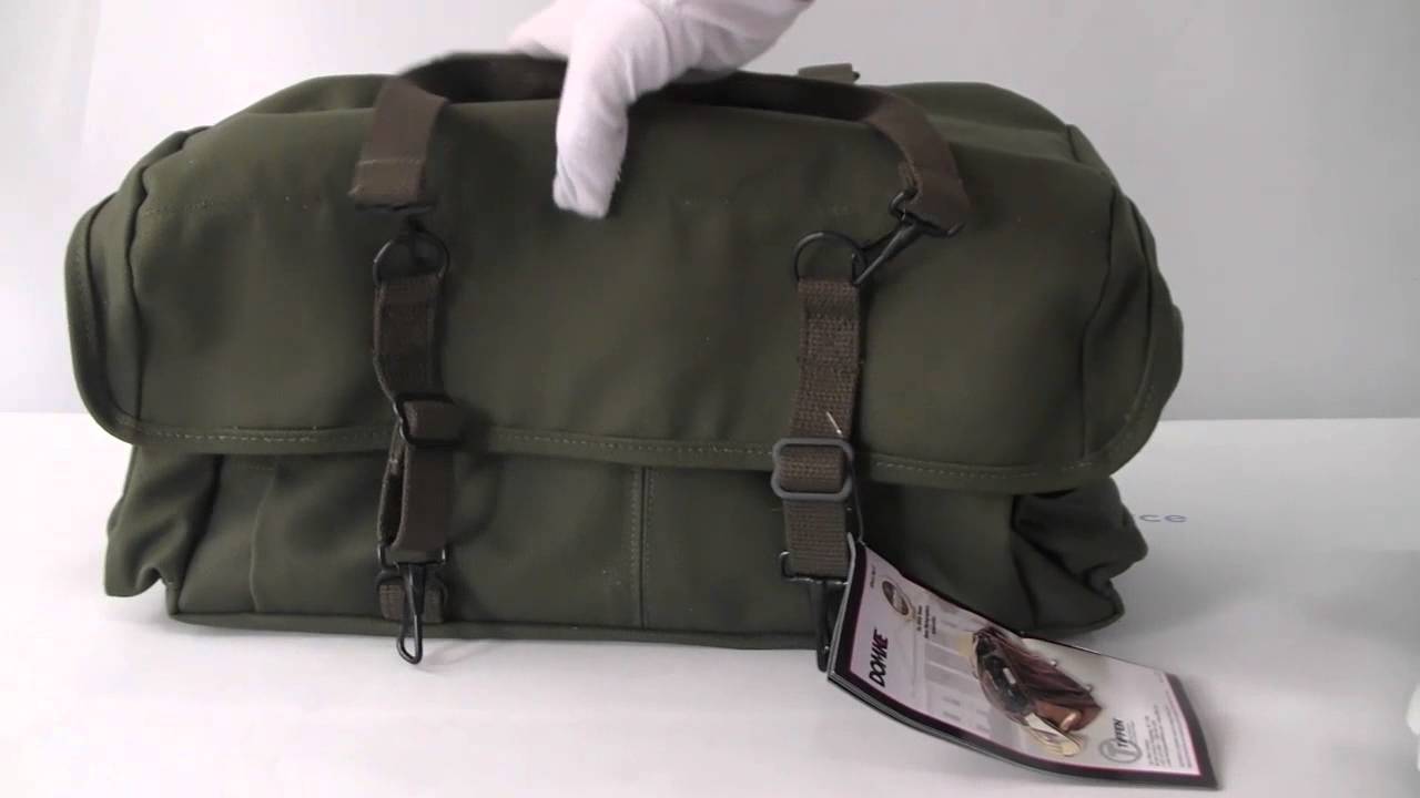 [Review]Domke F 1X Little Bit Bigger Olive Canvas Camera Bag, Olive Mpn 70010D Sku Dmf1xol.