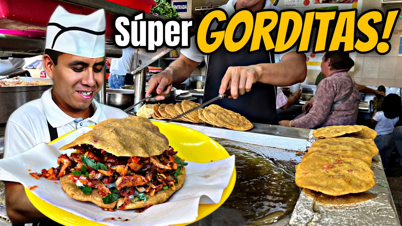 Las mejores GORDITAS de CHICHARRÓN de la CDMX! 🐷😮‍💨