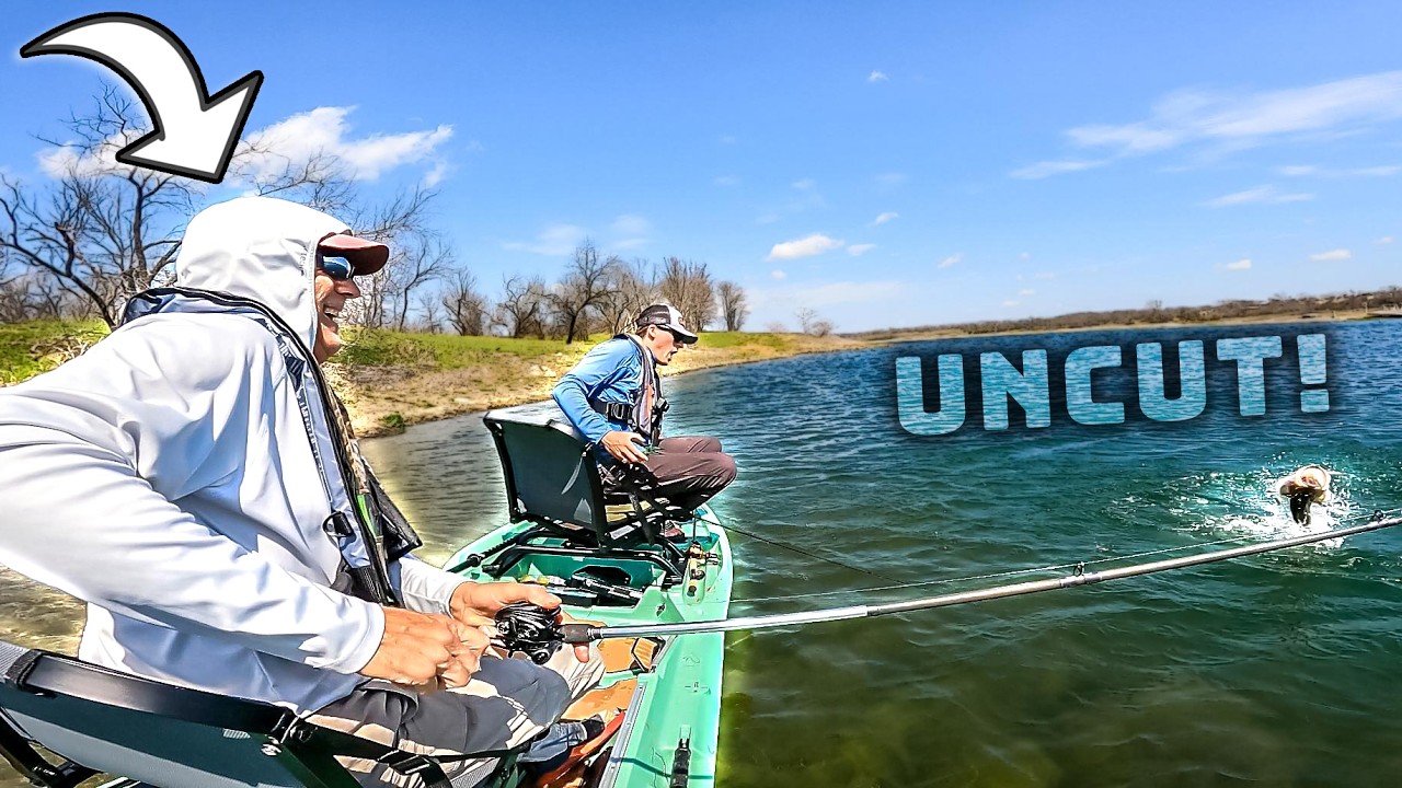 PRIVATE Lake UNCUT Bass Fishing (2 Person Kayak Adventure)