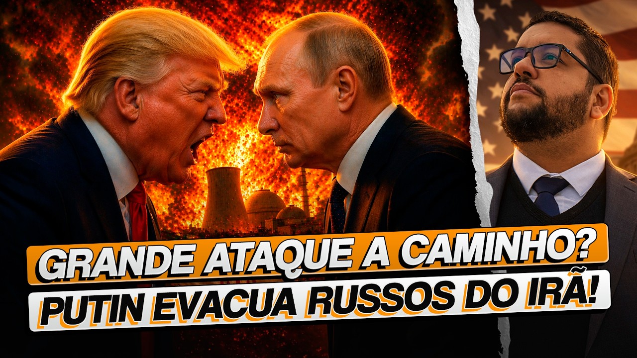 🚨 Sinal vermelho? Putin evacua usina at&ocirc;mica e abandona o Ir&atilde;
