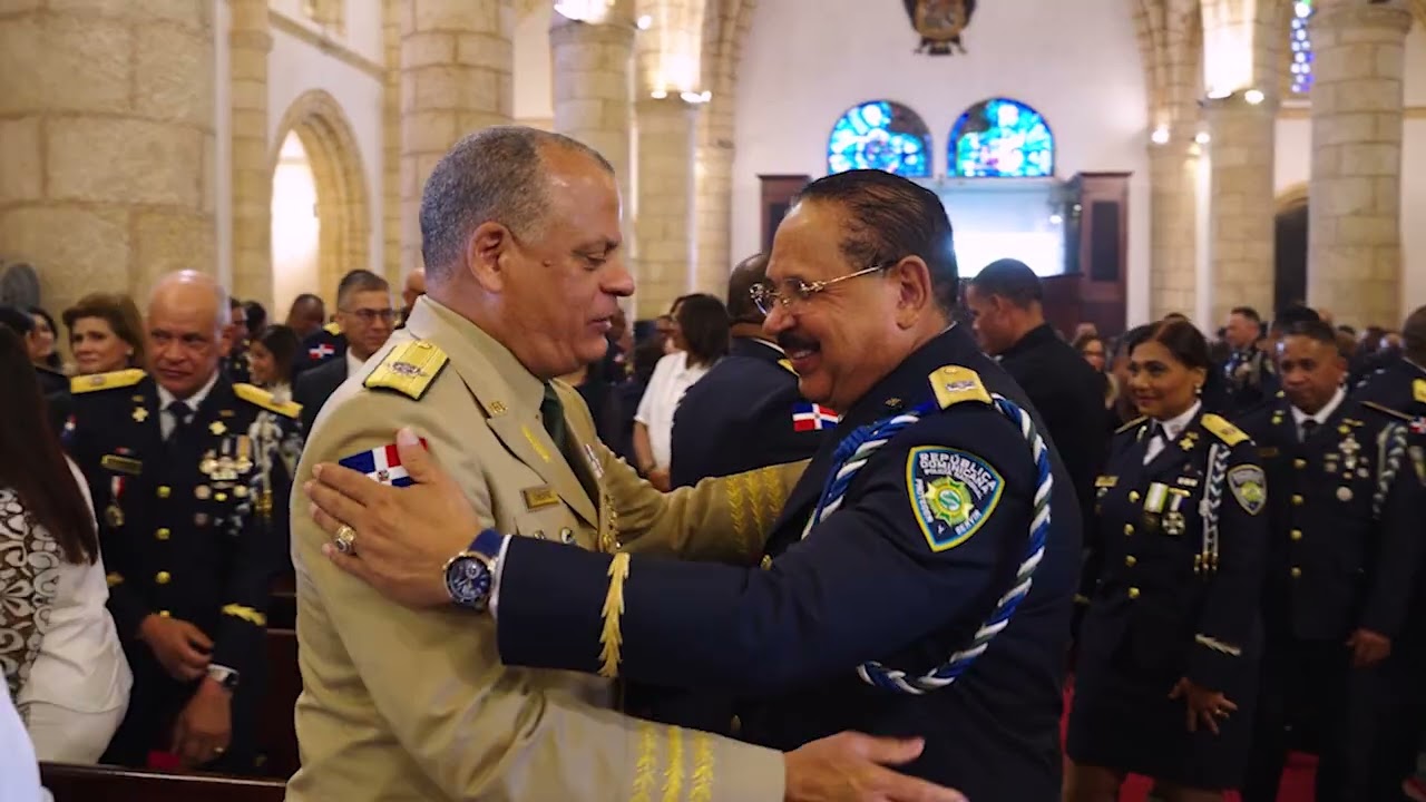 Policía Nacional celebra 90 aniversario con una solemne eucaristía en la Catedral Primada de América