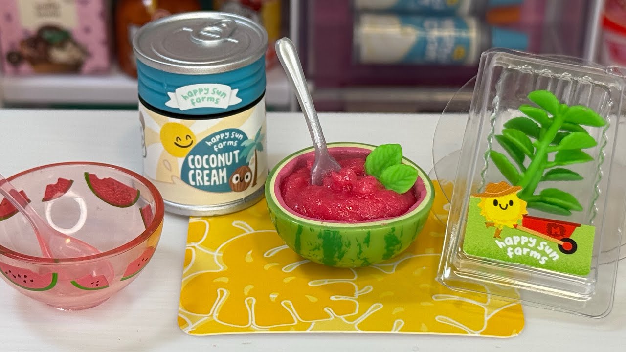Miniverse Make It Mini Cafe Series 4! (Watermelon Sorbet) #miniverse #new #blindbox