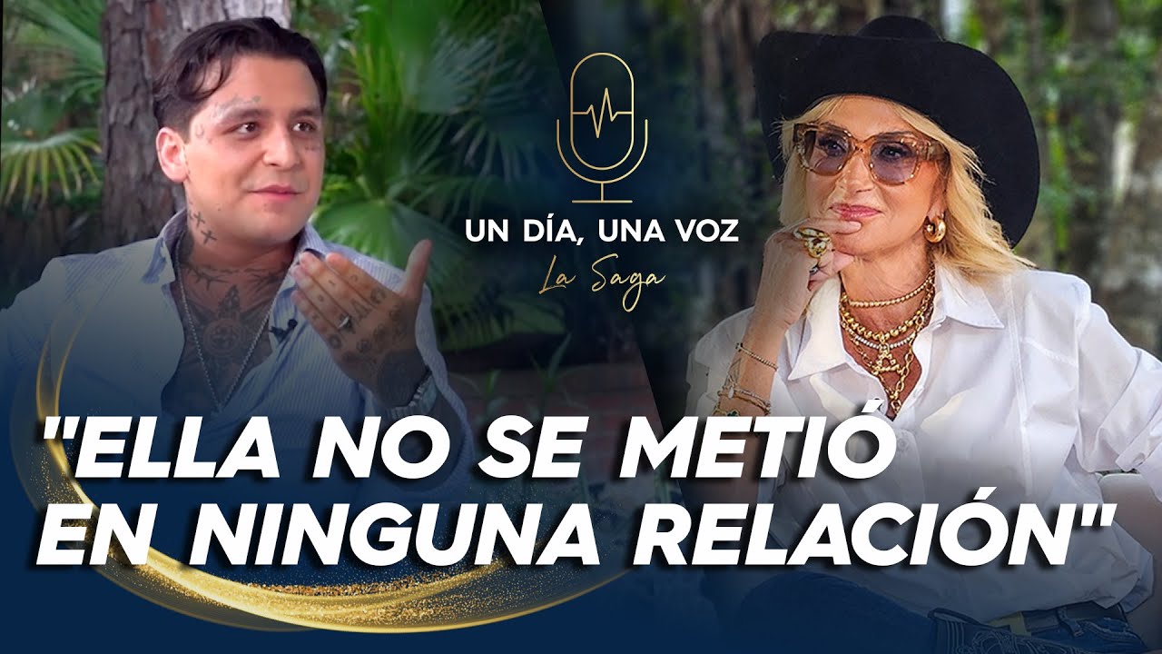 Nodal defiende a Ángela: “Jamás se metió en mi relación anterior” | Un día una voz