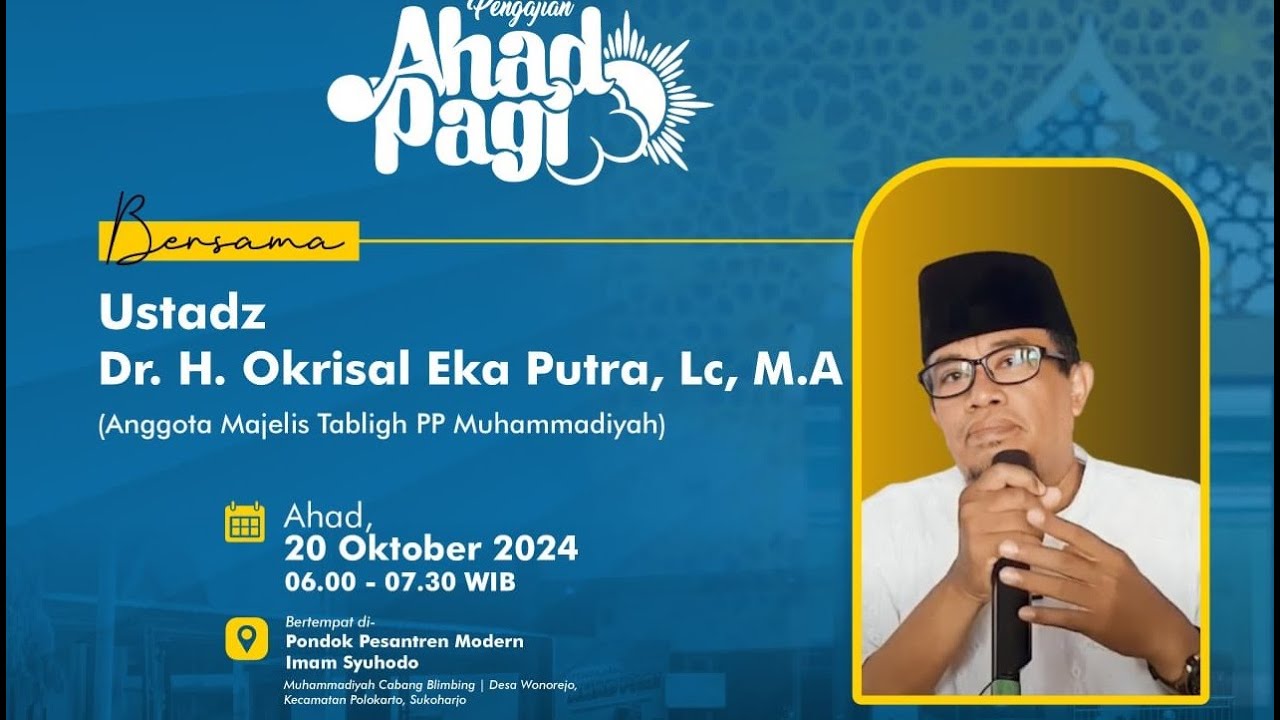 #AHADPAGI | Ustadz KH. Sholahuddin Sirizar, Lc, M.A | Tanya Jawab Seputar Agama
