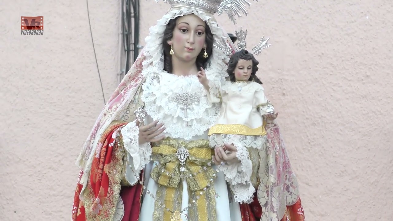 Nuestra Señora del Rosario. 4K. Procesión. Teba 2023