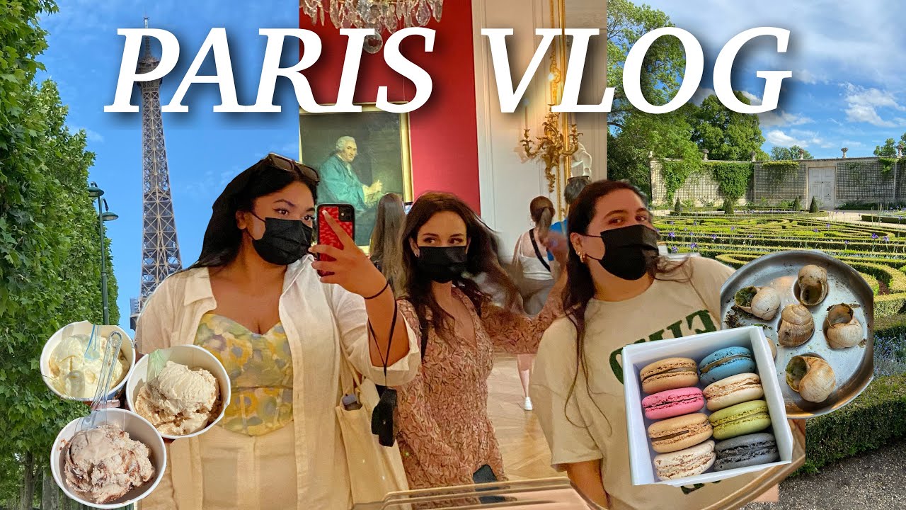 PARIS VLOG | Palace of Versailles, Eating Snails, Eiffel Tower, & MORE