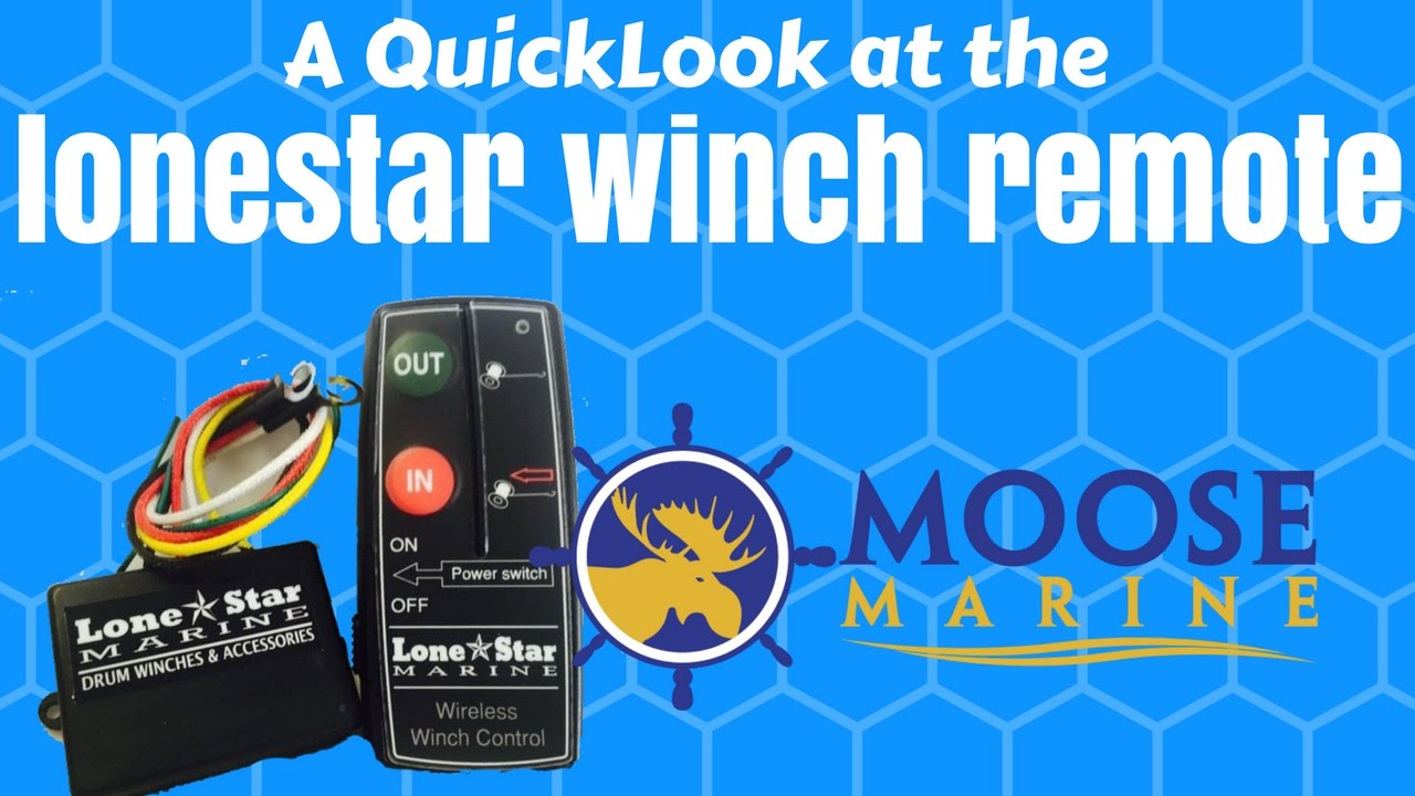 Lonestar Marine Wireless Winch Control - Moose Marine