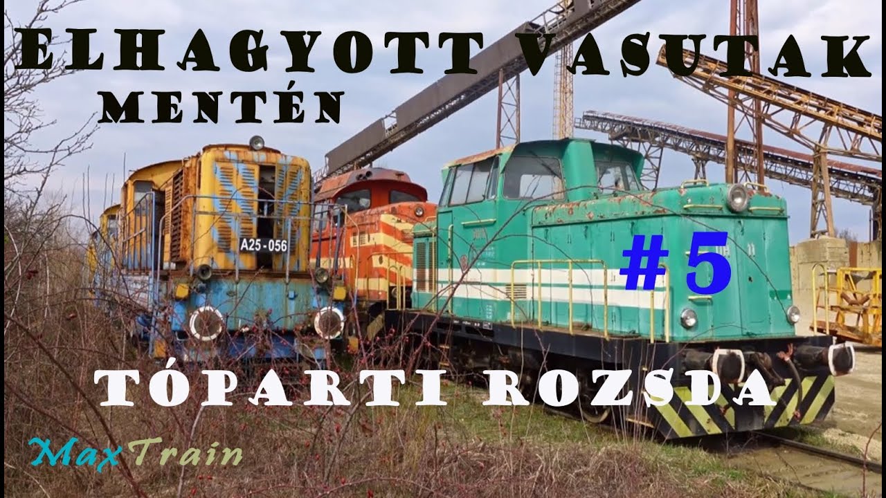 Elhagyott vasutak mentén - #5 Tóparti rozsda