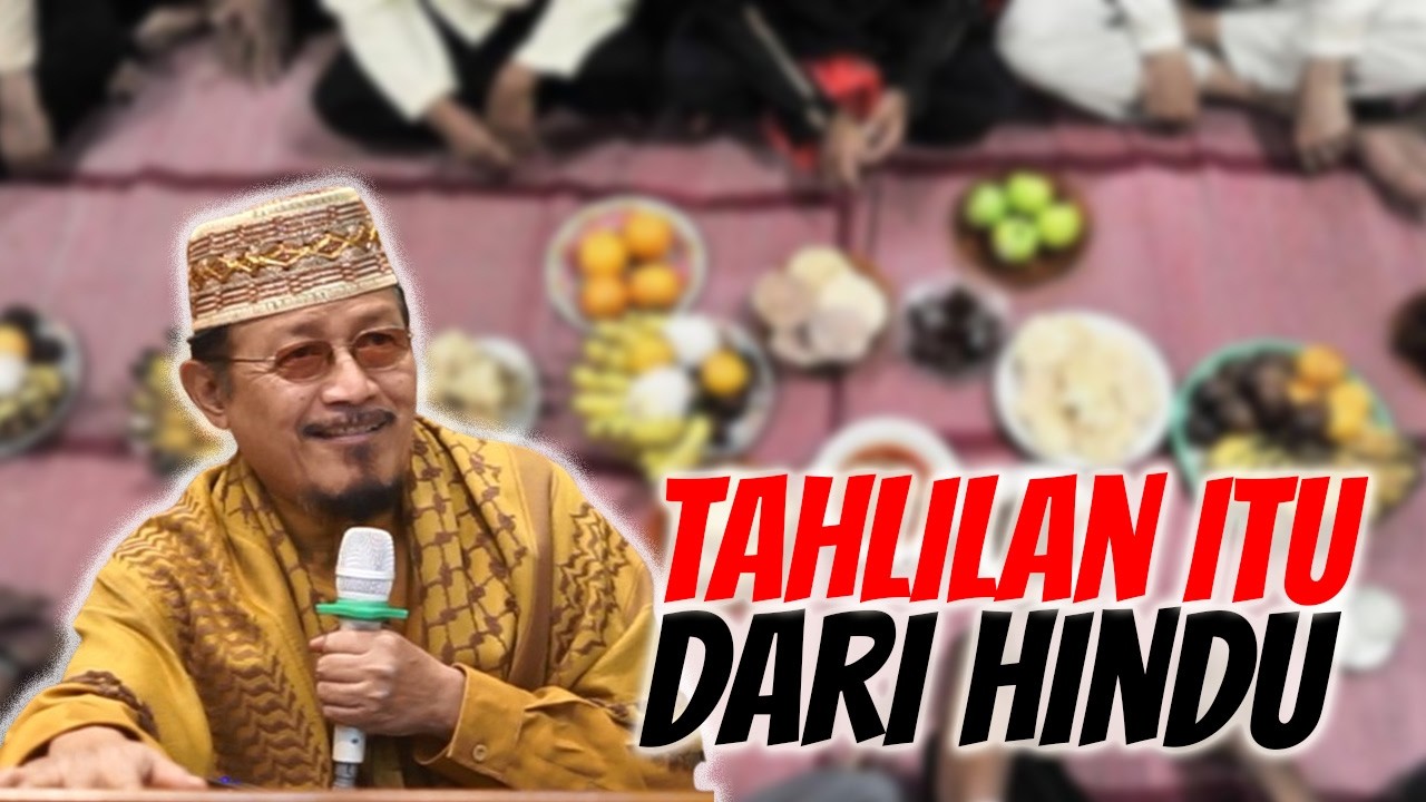 SAYA INGIN MENDUDUKKAN MASALAH KATANYA TAHLILAN BERASAL DARI AGAMA HINDU : Prof Dr KH Ahmad Zahro MA