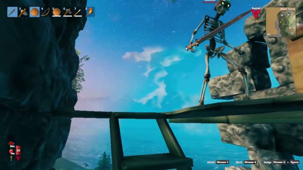 Valheim - Finally getting my stuff back from the skeletons