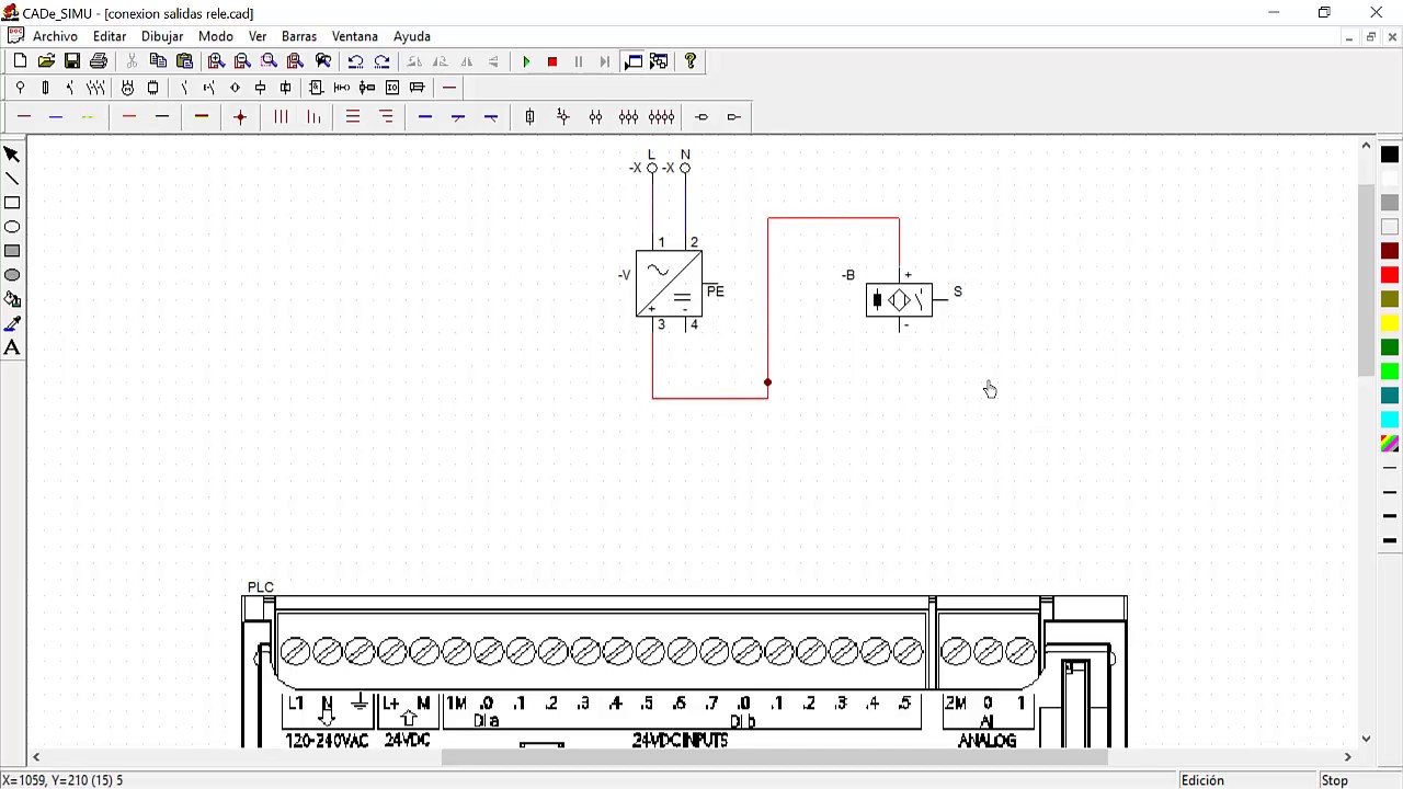 Conexión de entradas analogas (0..10V) al PLC S7-1200