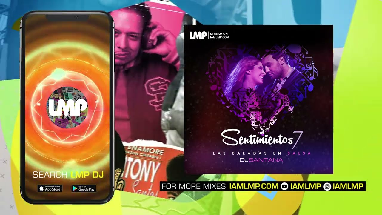 Salsa Romanticas Sentimientos Mix 7 | Las Baladas En Salsa | DJ Santana