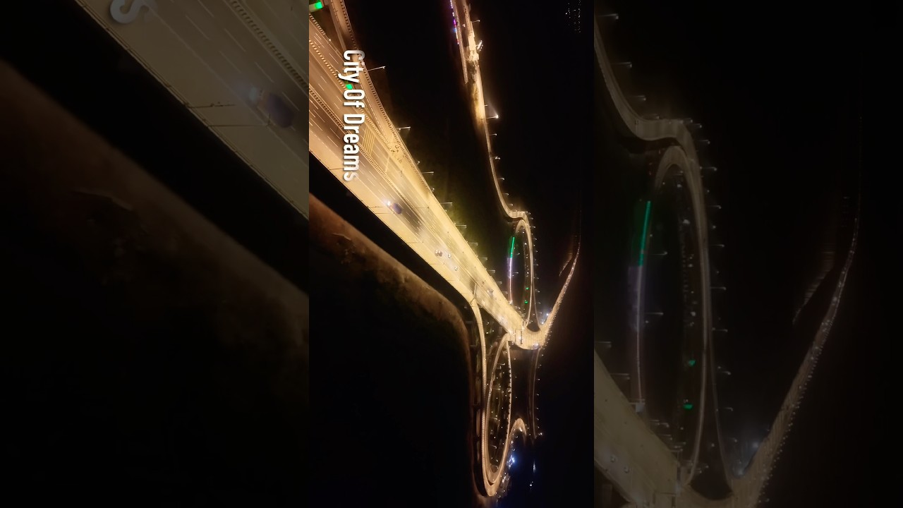 I Captured Ulwe from the Sky | Atal Setu Night Drone Views 🚁🌃 