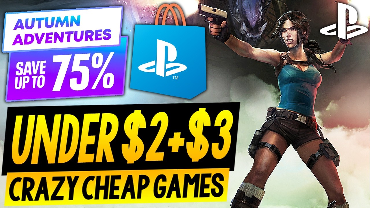 15 КРУТЫХ игр для PSN дешевле $2 и $3 &mdash; Осенняя распродажа в PlayStation: ОЧЕНЬ ДЕШЕВЫЕ игры!