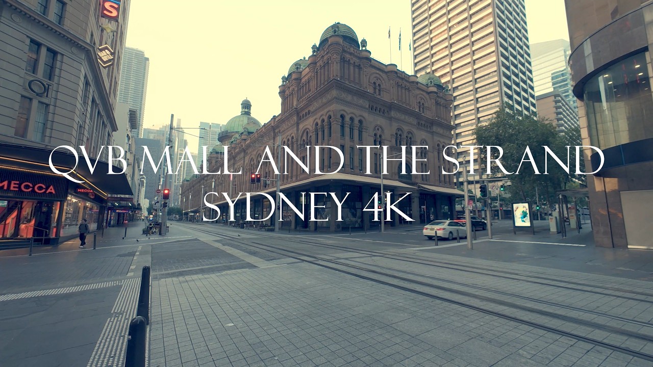 QVB Mall and The Strand Sydney 4k