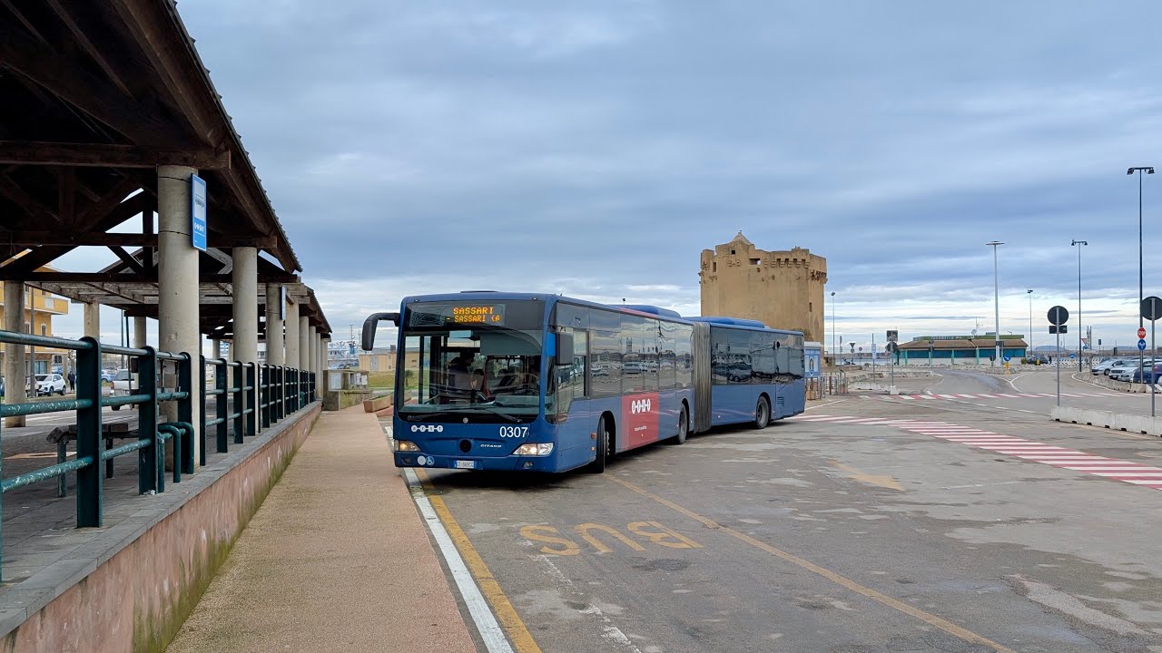 Mercedes-Benz Citaro C1 Facelift O530GNÜ di Arst, matricola 0307, sulla linea 719