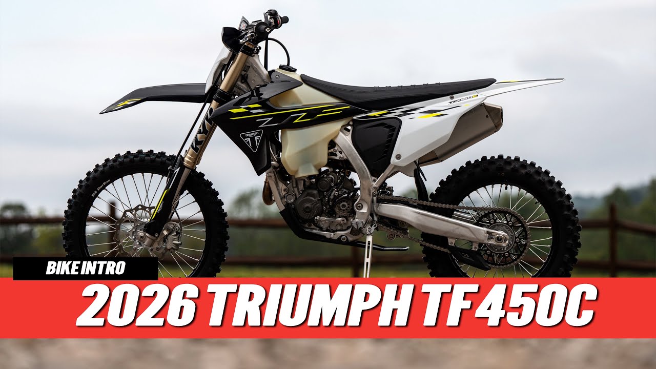 Знакомство с мотоциклом Triumph TF450C 2026 года и первая поездка