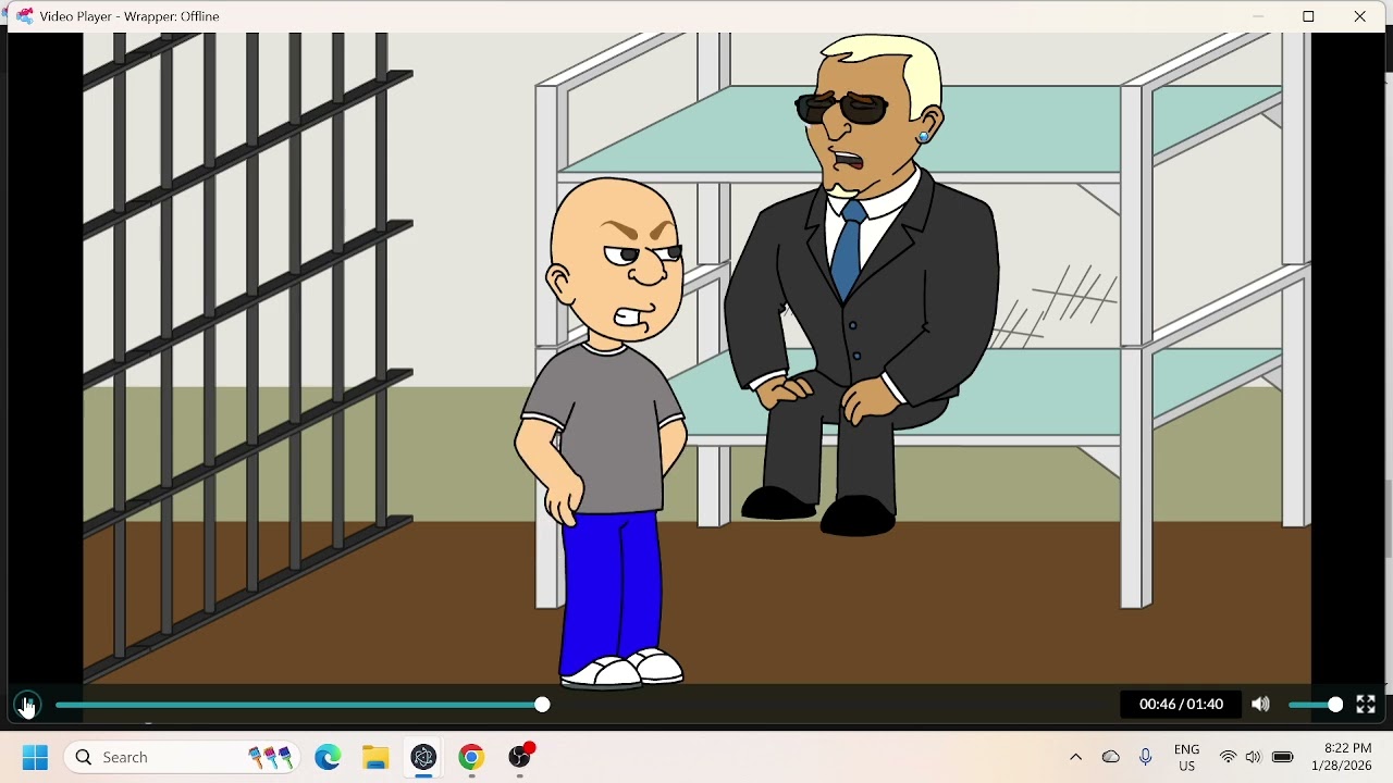 Classic Caillou grounds troublemakers/Ungrounded