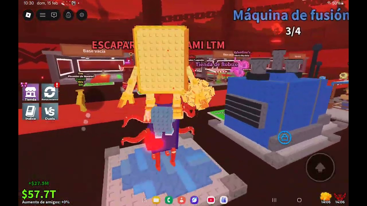 Tradeo cosas en mi server y voy primero (tengo cosas de más de 100 millones) 