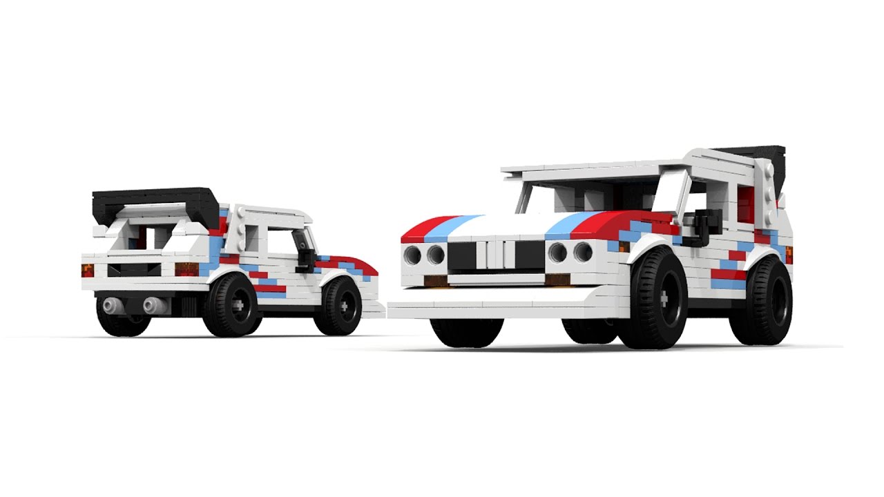 LEGO Lancia Delta S4 Tutorial
