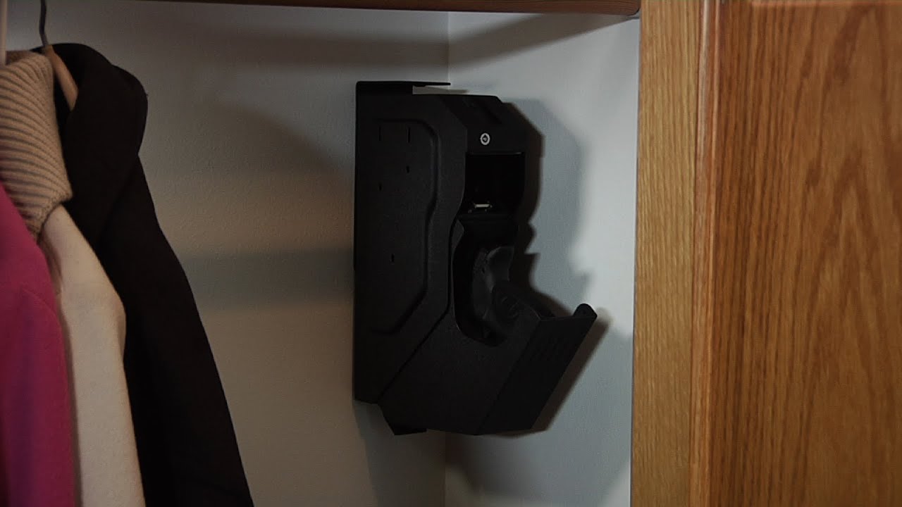 Home Defense Handgun Safe: The SpeedVault Biometric by GunVault