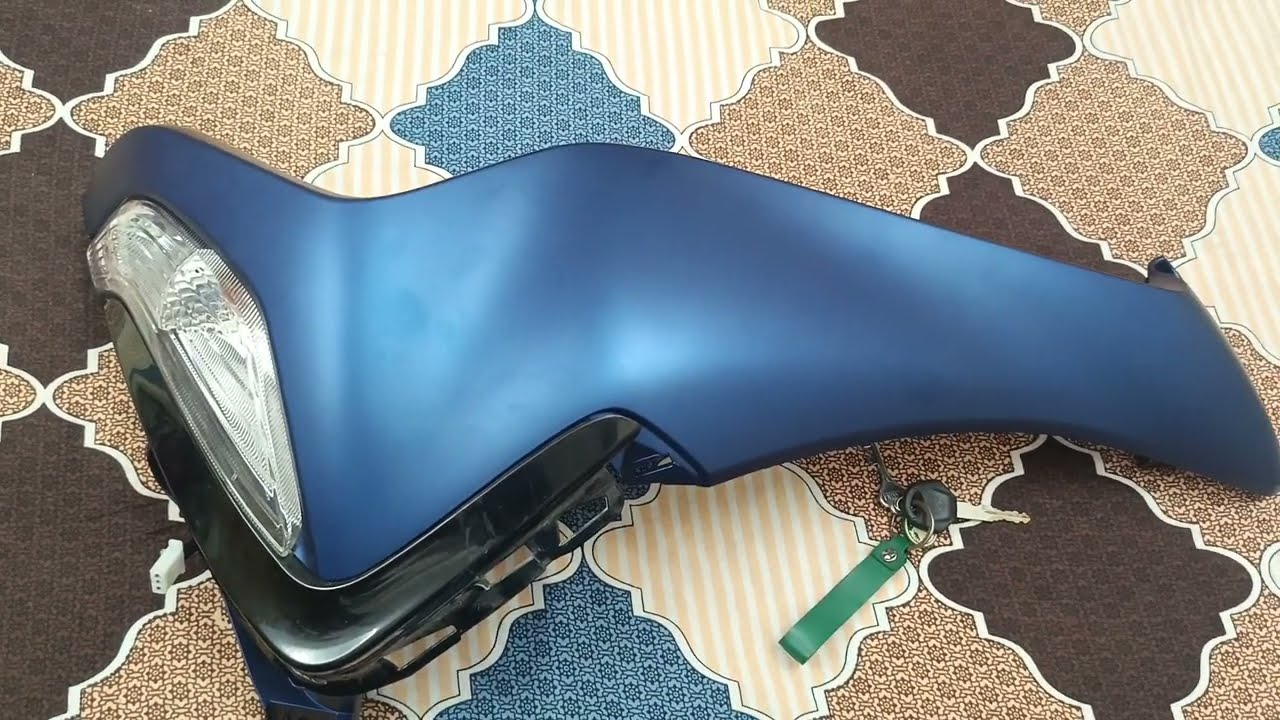 YAMAHA FASCINO 125 BS-6 COMPLETE FRONT LEFT PANEL WITH ALL FITTINGS || YAMAHA GENUINE BODY PARTS