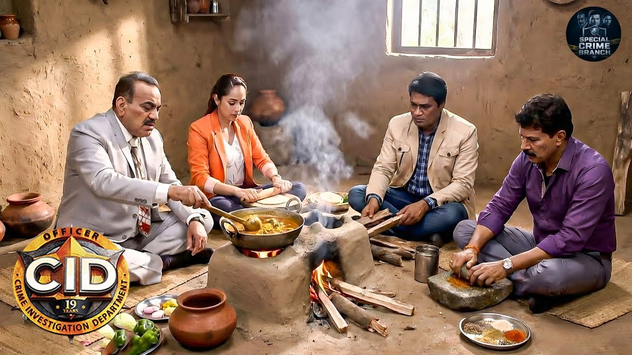 एक छोटे से जुपदे में चिपकर CID टीम ने रुक कर बनाया स्वादिस्ट खाना | CID | सी.आई.डी.| Crime Show