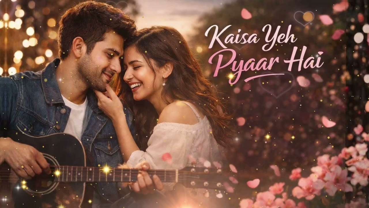 🌸 Kaisa Yeh Pyaar Hai ❤️ | Cute Romantic Hindi Song | Guitar Love Song | Rivan Malik