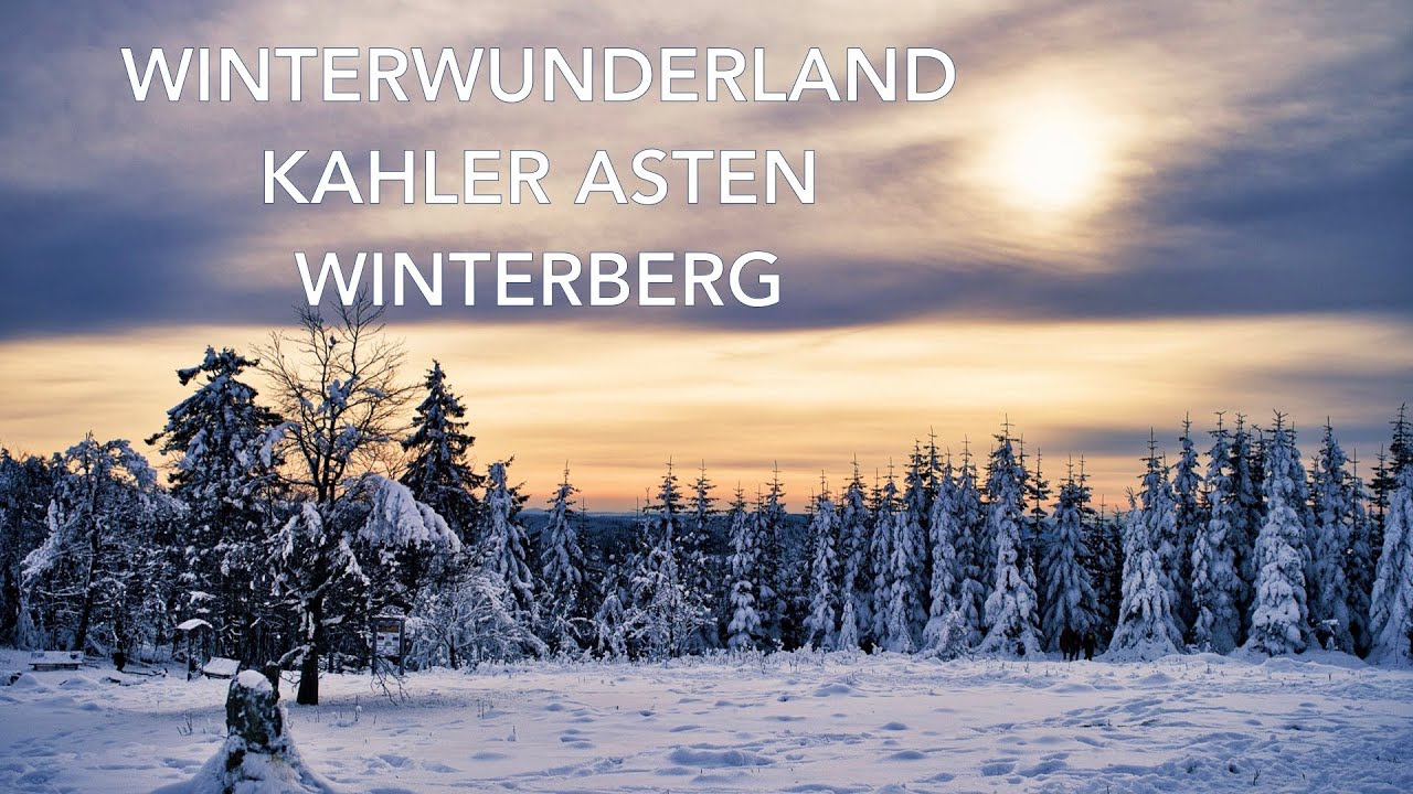 Winterwunderland am Kahler Asten - Winterberg 4K