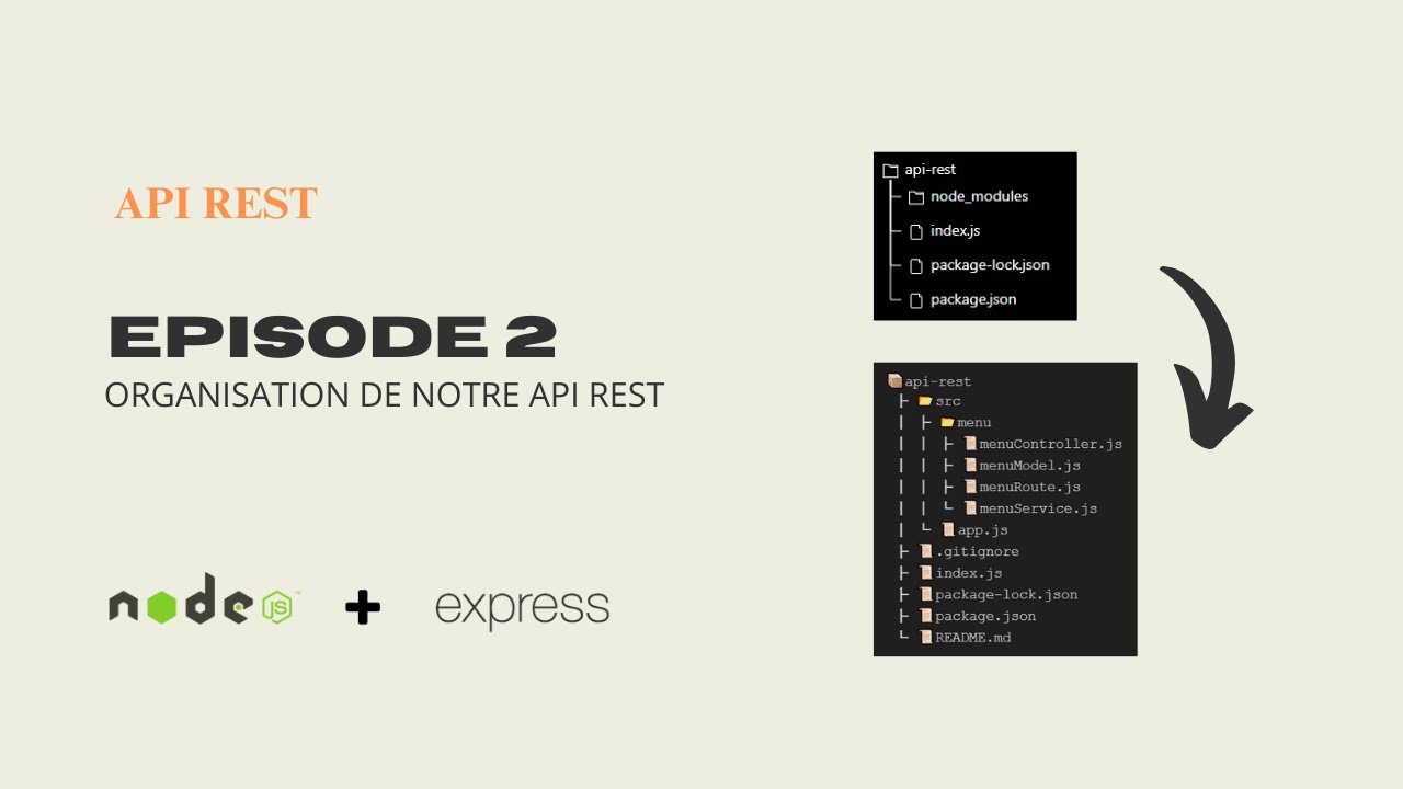 Ep2: Organiser Votre API REST : De la Structure Basique à l'Approche par Domaine