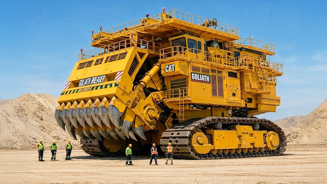 As MAIORES MÁQUINAS INDUSTRIAIS já construídas pela humanidade — IMPERDÍVEL!