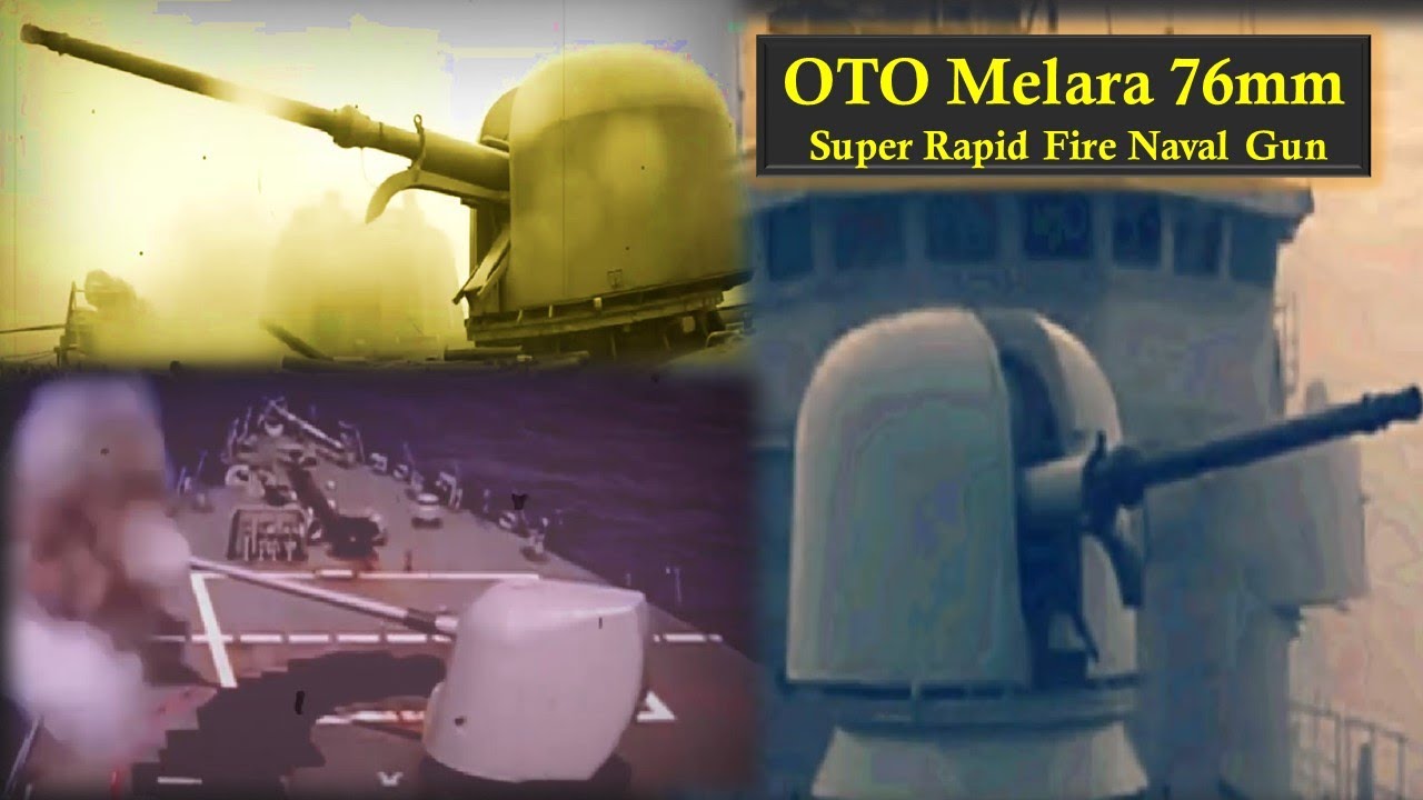 OTO Melara 76mm - Super Rapid Fire Naval Gun