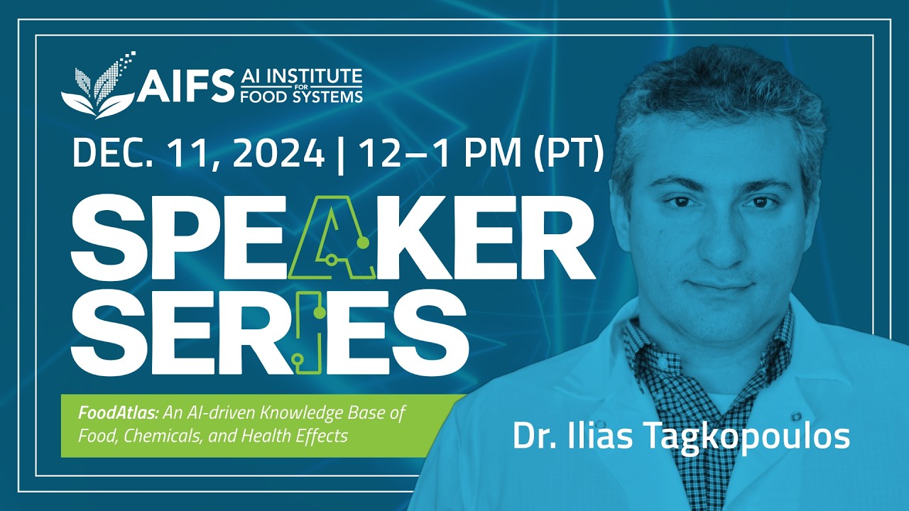 FoodAtlas: An AI-driven Knowledge Base of Food, Chemicals, and Health Effects - Ilias Tagkopoulos