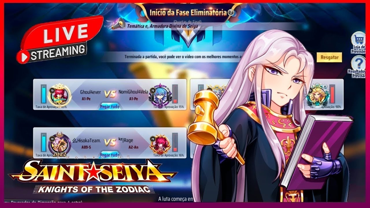 🔴 TOP 16 DO JAMIEL! AppGallery store com 20% de CASHBACK! - SAINT SEIYA AWAKENING