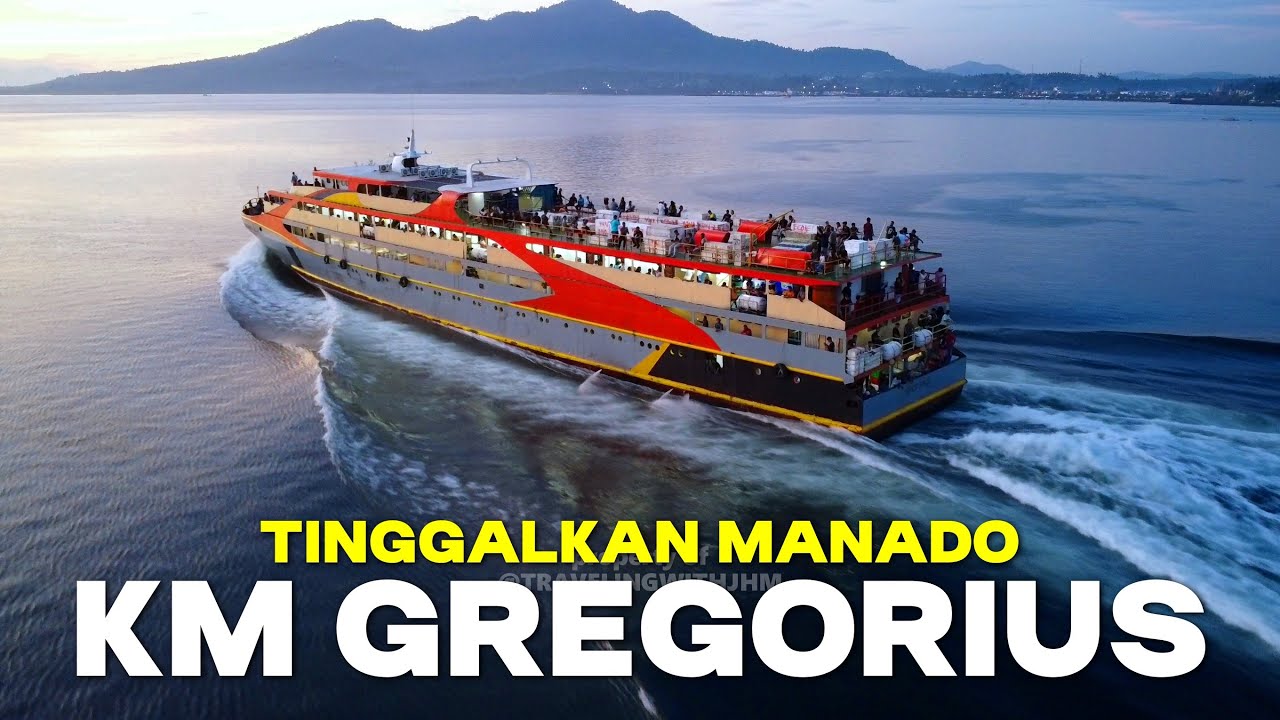 Video Drone Kawal Torpedo Nusa Utara KM Gregorius Berangkat Menuju Talaud 31 Mei 2024