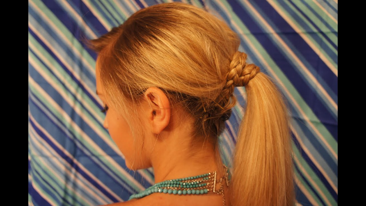 Pretty Ponytail for school!