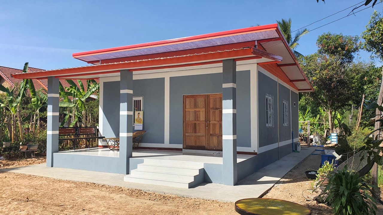 ทำได้ไง 30 วันเสร็จกับบ้านโมเดิร์นในงบ 550,000 บาท