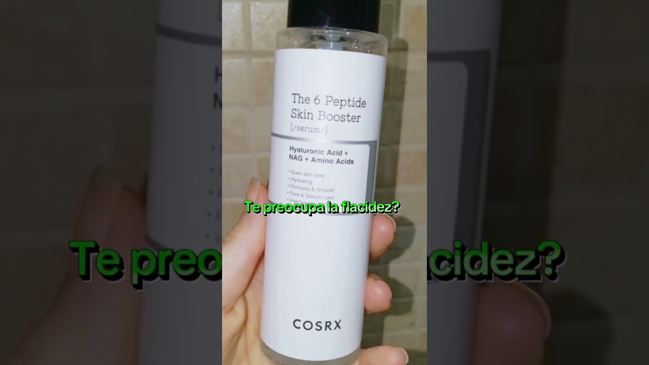 P&eacute;ptidos para la piel madura #cosrx #yesstyleinfluencers