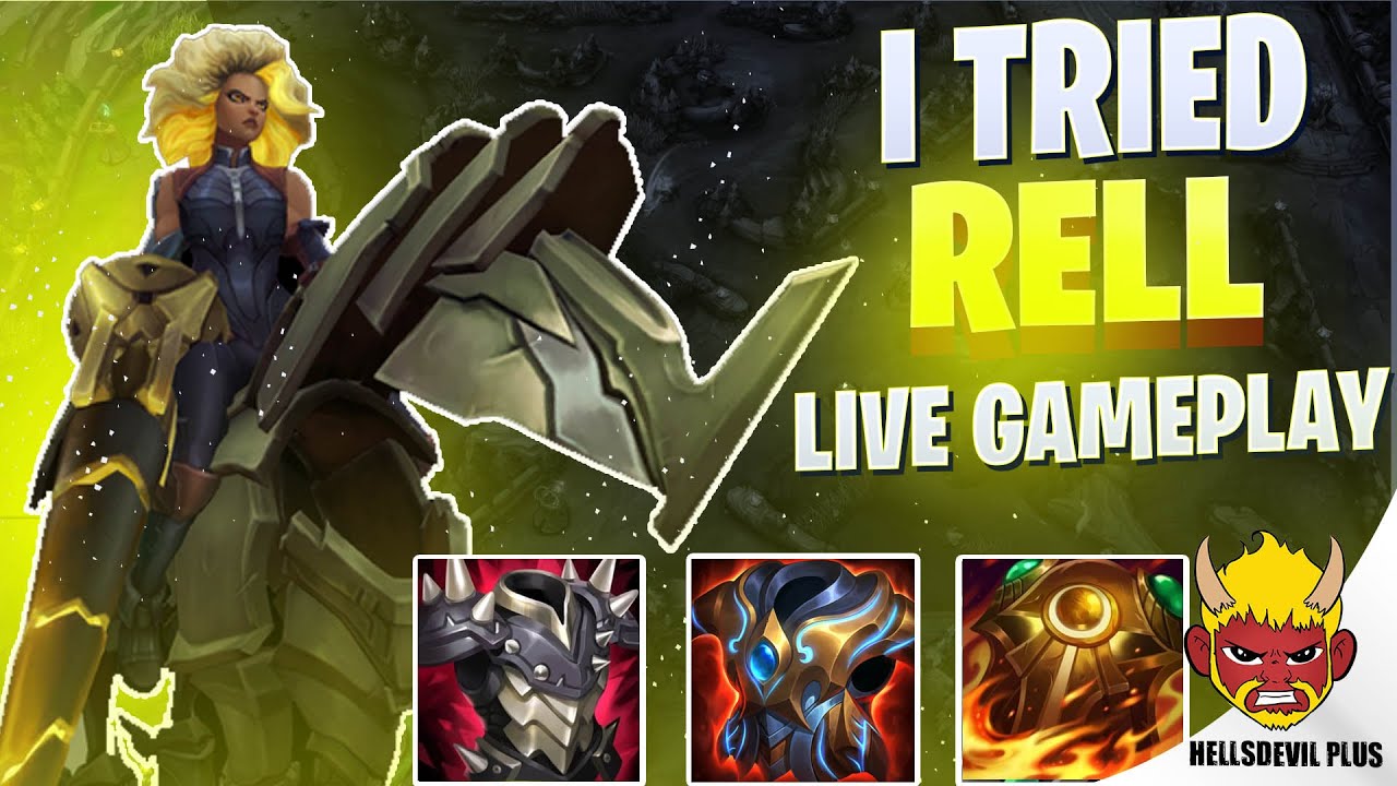 Я впервые попробовал поиграть в Rell &mdash; геймплей Wild Rift HellsDevil Plus.