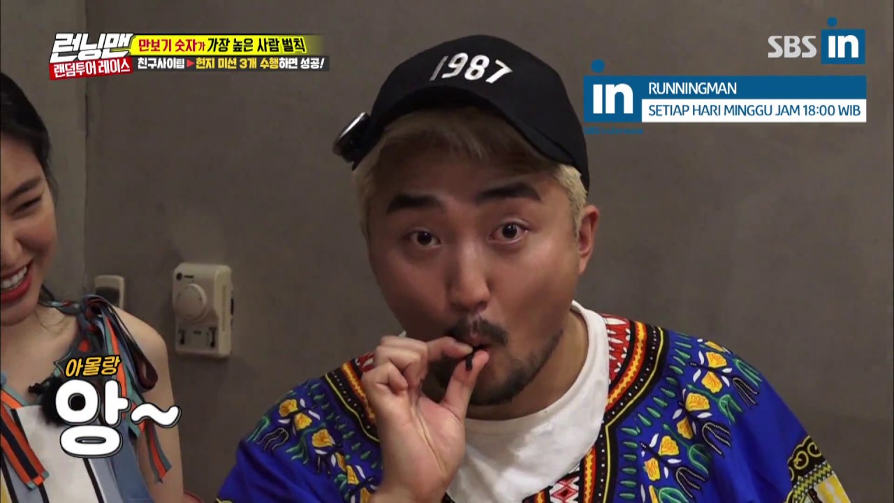 Местный гид боится скорпиона, Byung Jae должен съесть его в Runningman Ep. 392 с EngSub
