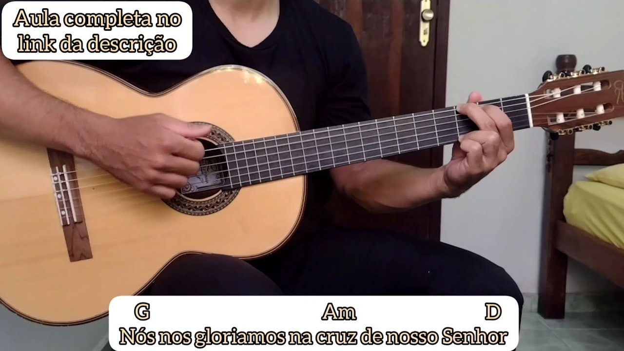 NÓS NOS GLORIAMOS NA CRUZ (canto de entrada - QUARESMA) - TOCANDO A MÚSICA [cifra católica]