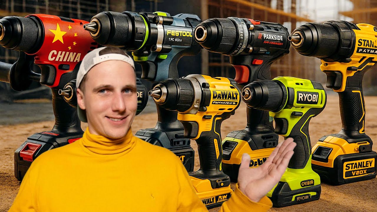 Chińskie vs markowe - test i omówienie 9 wkrętarek