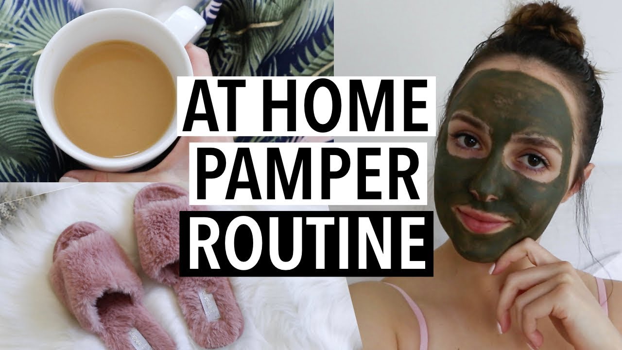 AT HOME PAMPER ROUTINE + Healthy Snack Idea!